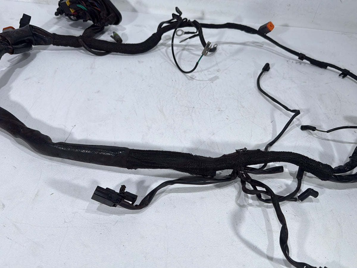 01 Harley Sportster 883 XLH883 OEM Headlight Headlamp Halogen w/ Main Wire CARB