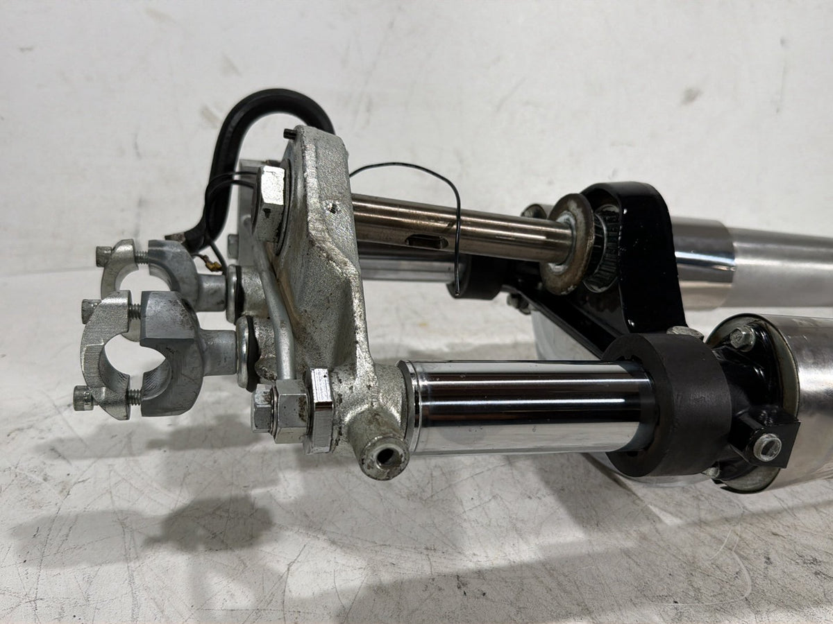 1993 Harley Electra Glide Touring FLHT Front Triple Tree Set & LH RH Fork Legs Sliders