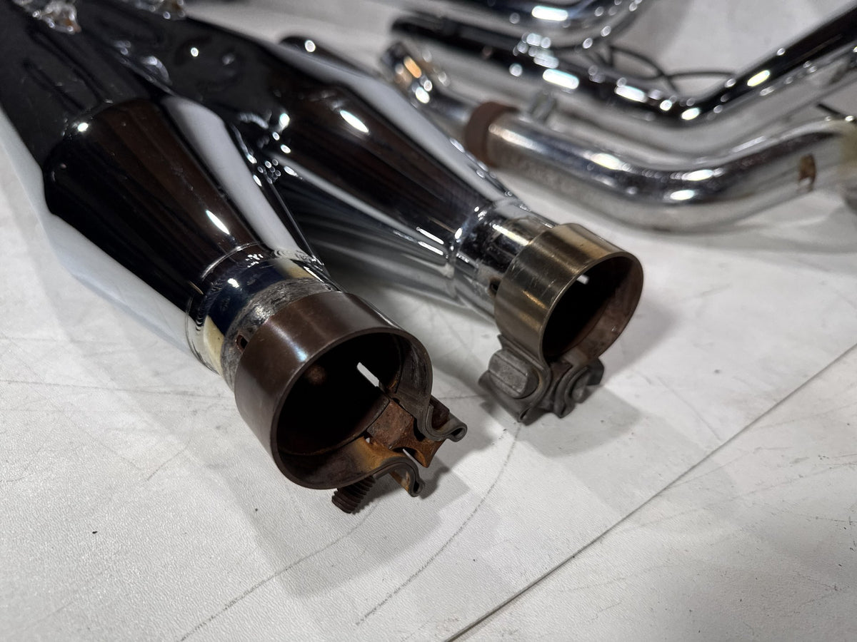 2012 Harley Street Glide Touring FLHX OEM Exhaust Header Pipes Muffler