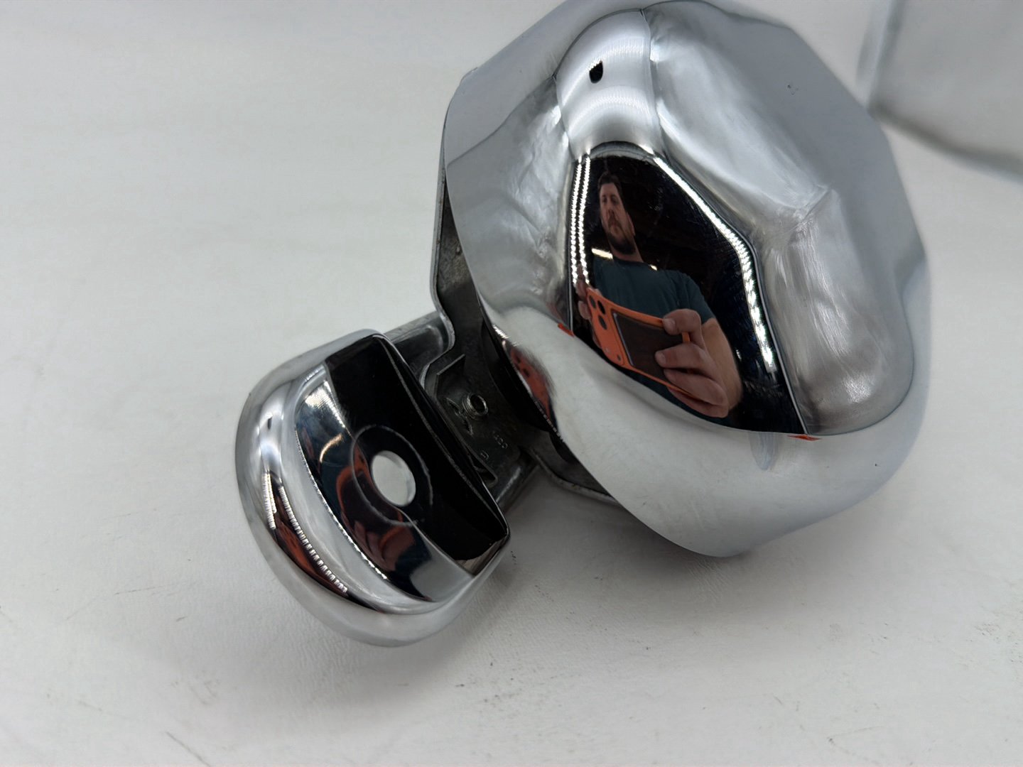1999 - 2006 Harley-Davidson Touring Road King Horn Signal Klaxon Chrome Cover  	69012-93A