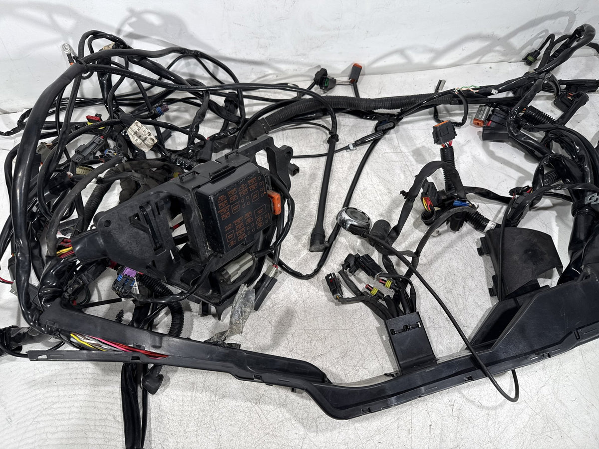 09 Harley Electra Glide Touring CVO Eagle OEM Main Wire Wiring Harness Loom ABS