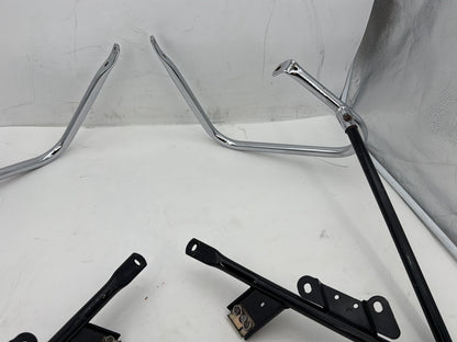 2011 Harley Road King Touring Classic Rear Left Right Saddlebag Guard Rails Bar
