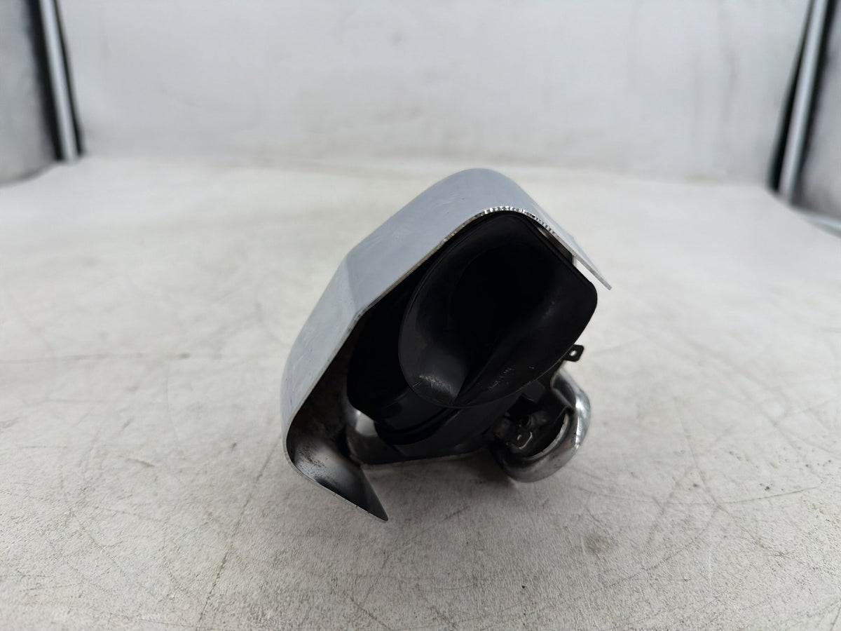 2001 Harley Fat Boy Softail FLSTFI OEM Horn Signal Klaxon Chrome Cover