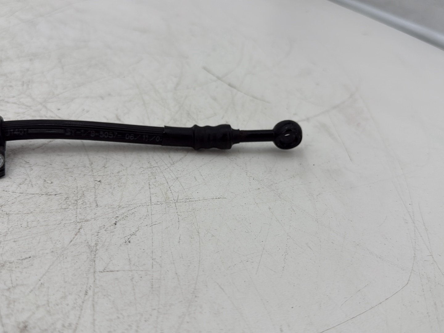2005 Harley Dyna FXDWG Wide Glide OEM Rear Brake Hose Line Pipe