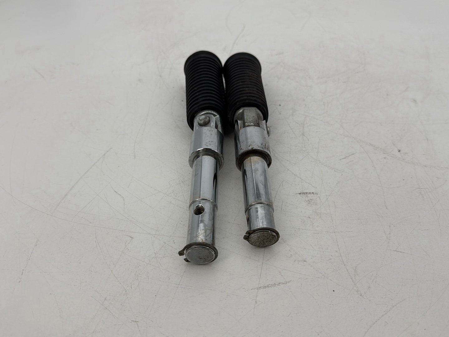 2006 Harley Sportster XL883C 883 Custom OEM Left & Right Driver Step Foot Rest Pegs