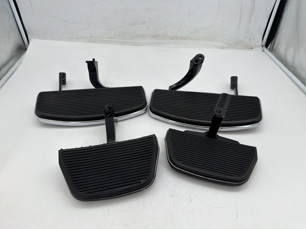 11 Harley Electra Glide Touring OEM Left Right Driver Pass Floorboard Foot Rest