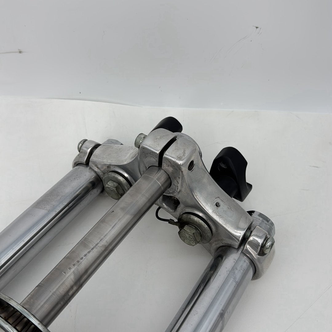 1991 - 2003 Harley-Davidson Sportster Base 1200 Front Triple Tree Set & LH RH Fork Legs Sliders  	45901-00