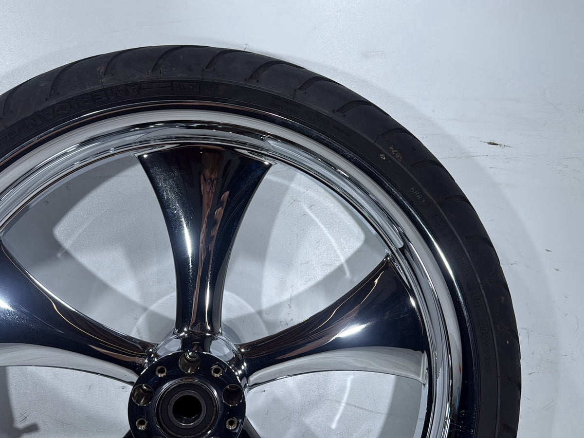 2007 Harley Street Glide Touring FLHX OEM Front Wheel Rim Tire