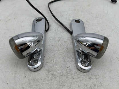 09 Harley Street Glide Touring FLHX OEM Front Left Right Turn Signal Indicators