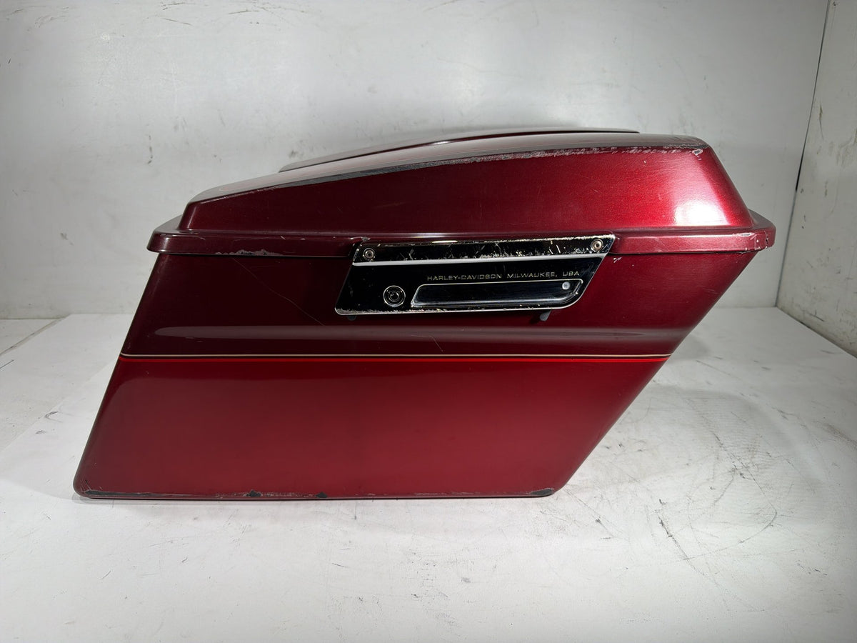 2008 Harley Electra Glide Touring Ultra OEM Left Right Saddlebags Luggage NOKey