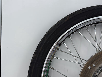 2006 Harley Sportster XL883C 883 Custom OEM Front Wheel Rim Tire Spoked