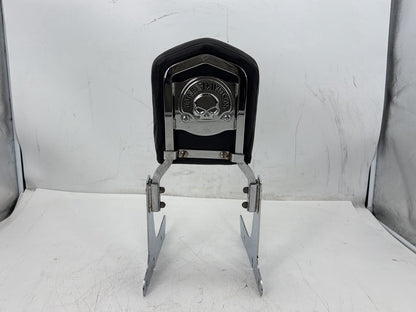 2009 Harley Sportster 883 Low XL883L OEM Rear Sissy Bar w/ Backrest Cushion Pad