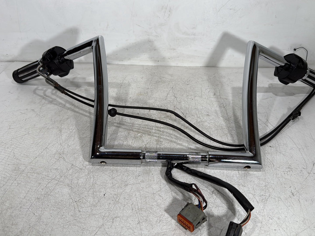 2005 Harley Road King Touring Police OEM Handlebars Left Right Switches Controls