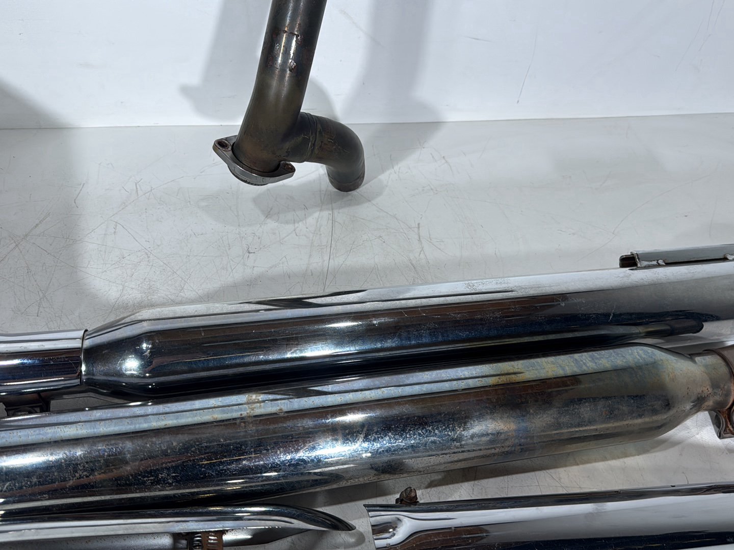 1999 - 2006 Harley-Davidson Touring Electra Glide Classic Exhaust Header Pipes Muffler 65621-99B