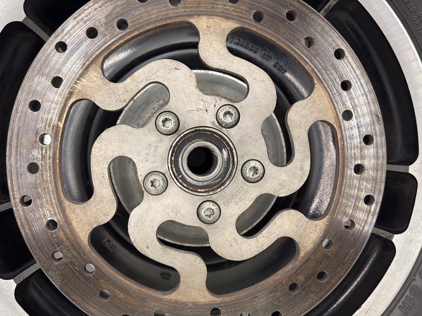 2012 Harley Street Glide Touring FLHX OEM Rear Wheel Rim Tire