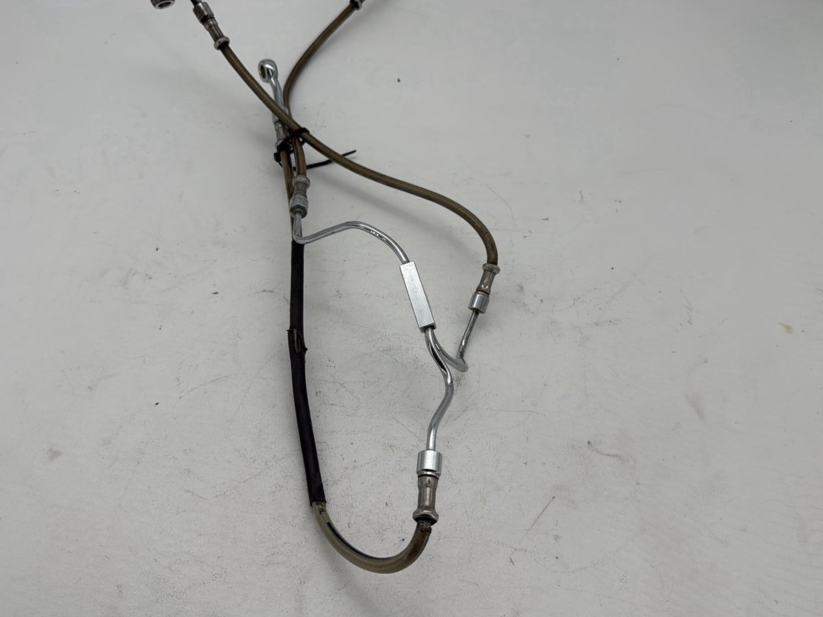 2005 Harley Electra Glide Touring CVO Screamin OEM Front Brake Hose Line Pipe