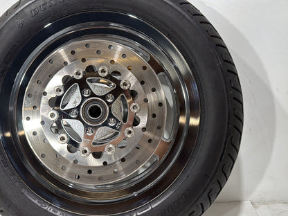2007 Harley Electra Glide Touring FLHTCUI OEM Front & Rear Wheel Rim Tire 16"