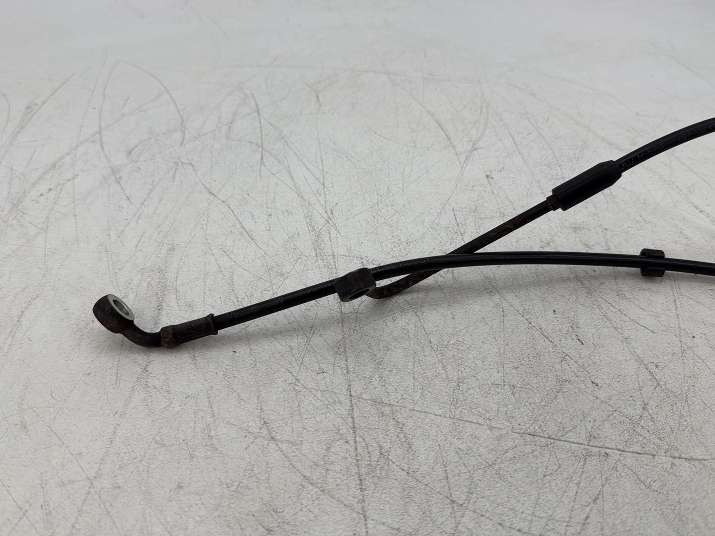 2011 Harley Softail FLSTFB Fat Boy OEM Rear Brake Hose Line Pipe ABS 43373-11