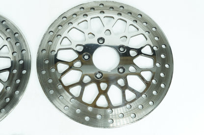1999 - 2006 Harley-Davidson Touring Electra Glide Police Front Brake Rotors Disc Pair 44136-00