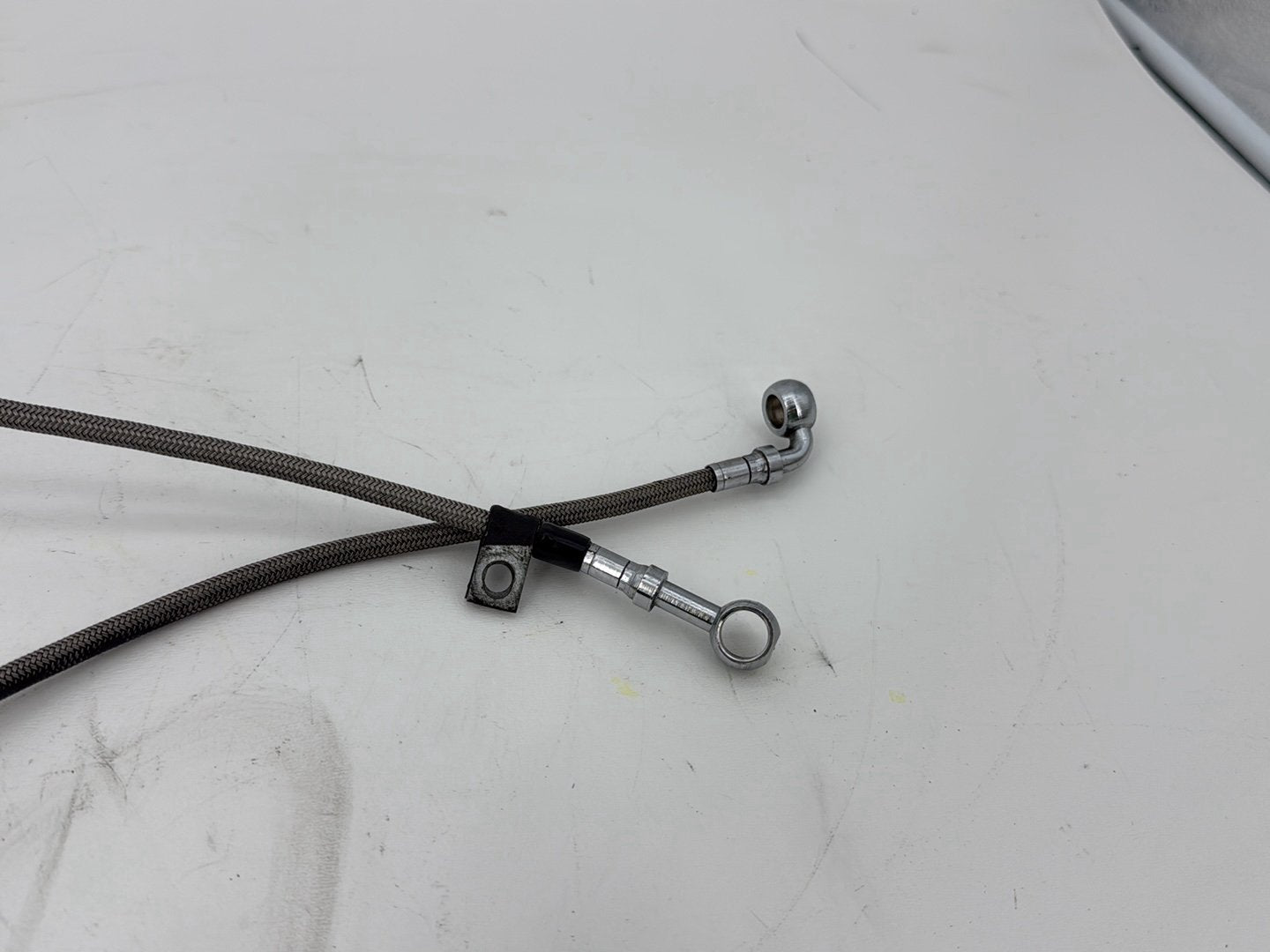1993 Harley Sportster XLH883H Hugger 883 OEM Front Brake Hose Line Pipe