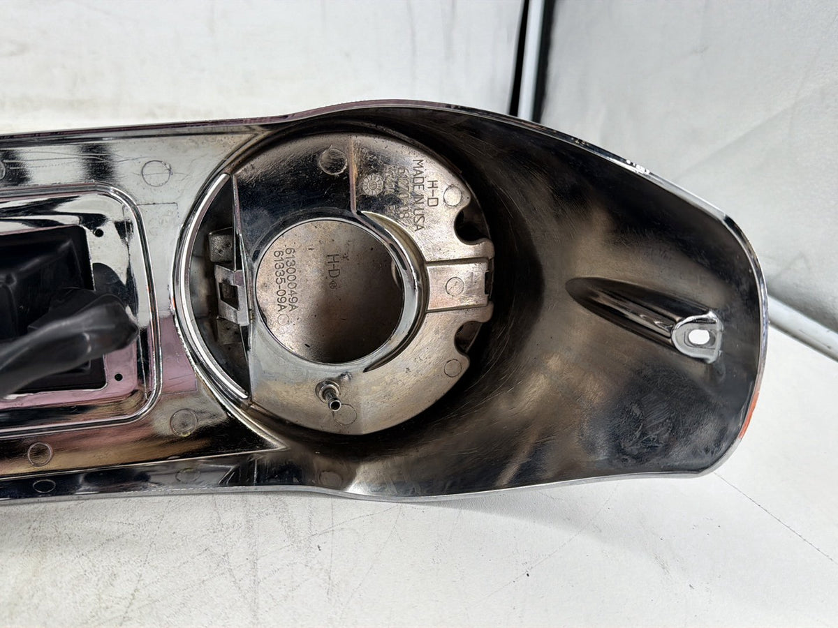 2010 Harley Electra Glide Touring Fuel Gas Tank Dash Console NOKey Eagle Spirit
