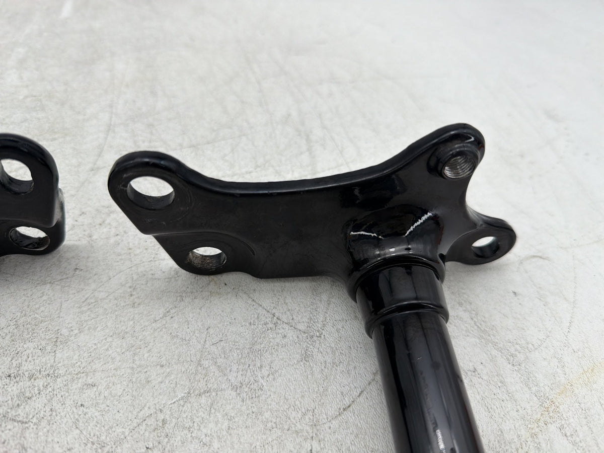 00 Harley Sportster 1200 Custom XL1200C Left & Right Driver Step Foot Rest Pegs