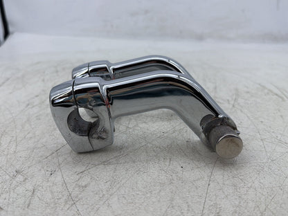 2015 Harley Dyna Low Rider FXDL OEM Front Handlebar Riser Top Clamp Chrome
