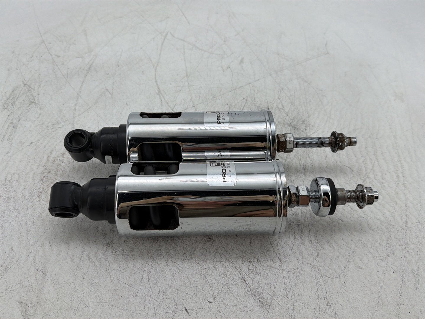 2011 Harley Heritage Softail Classic FLSTC OEM Rear Left Right Shock Absorbers