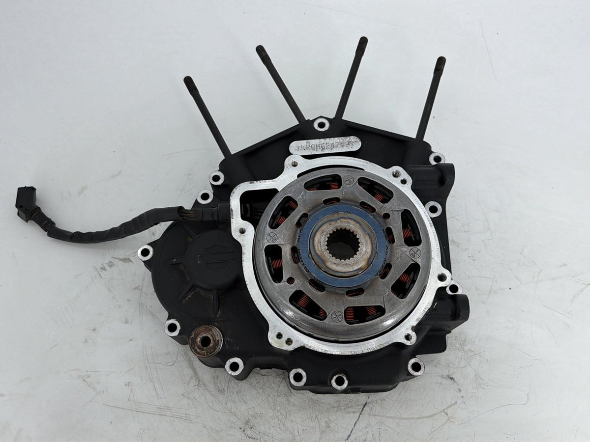 2017 Harley Touring FLHXS Street Glide OEM Crankcase Shaft Engine Motor Cover