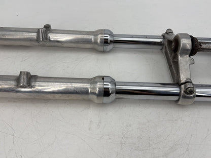 2005 Harley Sportster XL883C 883 Custom OEM Front Triple Tree Set & LH RH Fork Legs Sliders