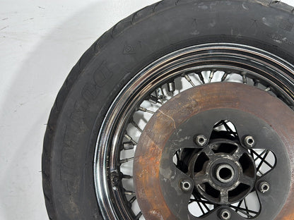 1998 Harley Road King Touring FLHRCI Classic OEM Rear Wheel Rim Tire Spoked