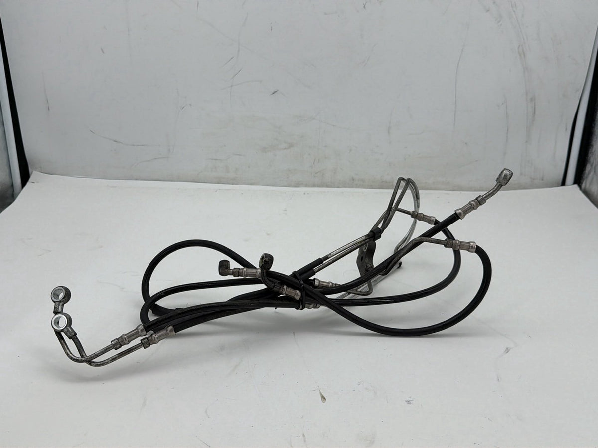 2008 Harley Electra Glide Ultra FLHTCU Front Brake Hose Line Pipe ABS OEM