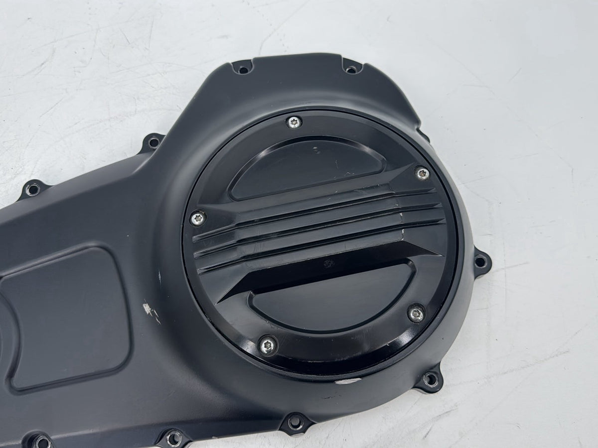 2008 Harley Touring Electra Glide Outer Primary Clutch CNC Air Flow Derby Cover