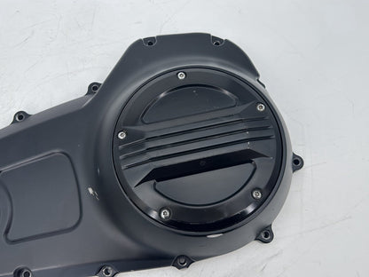 2008 Harley Touring Electra Glide Outer Primary Clutch CNC Air Flow Derby Cover