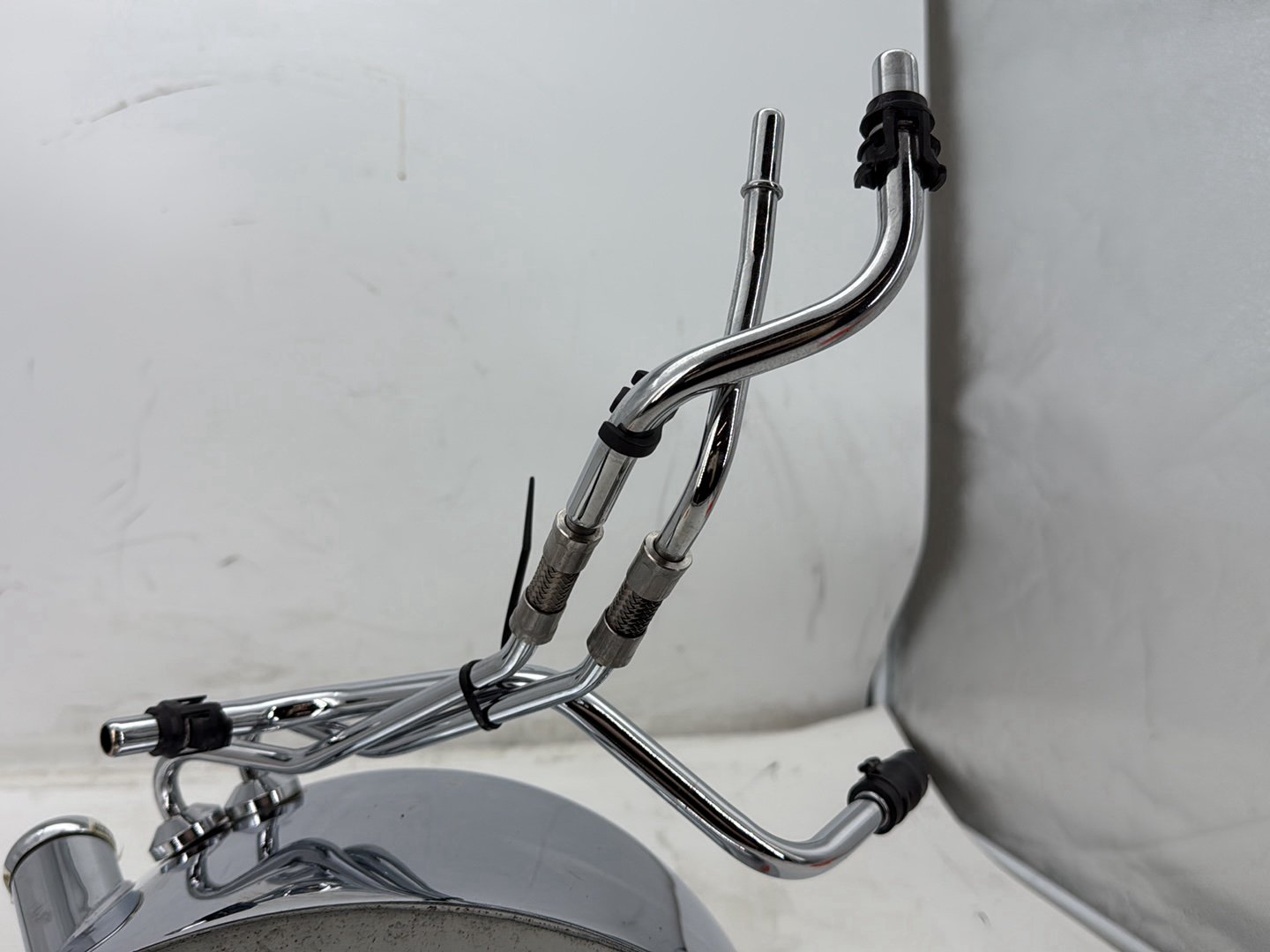 2002 Harley Heritage Softail Classic FLSTC OEM Oil Tank Reservoir Bottle Canister & Dipstick