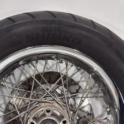 1999 - 2006 Harley-Davidson Touring Electra Glide Ultra Rear Wheel Rim Tire Spoked  	43440-05A