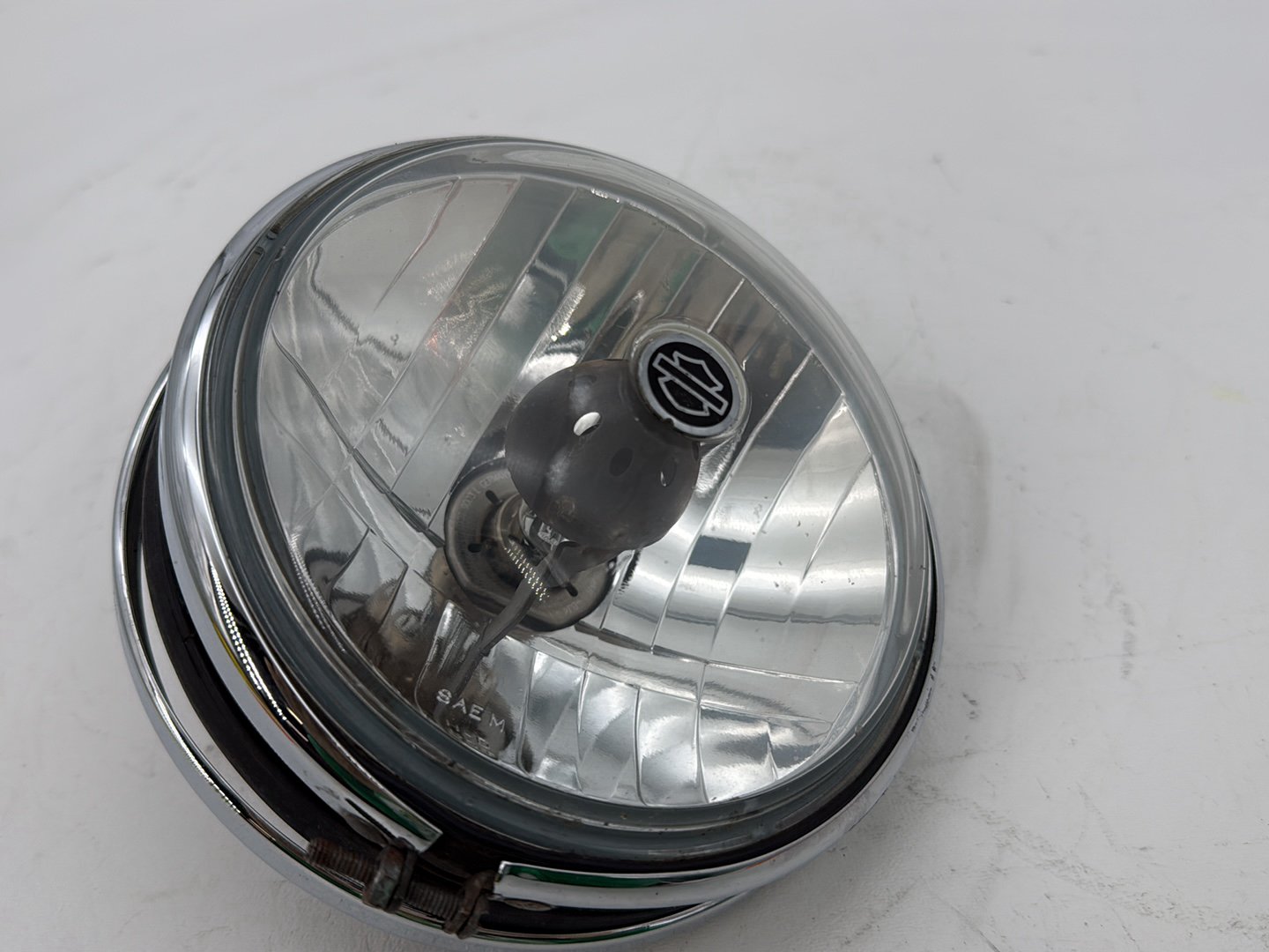 1993 Harley Sportster XLH883H Hugger 883 OEM Headlight Headlamp Head Light Halogen