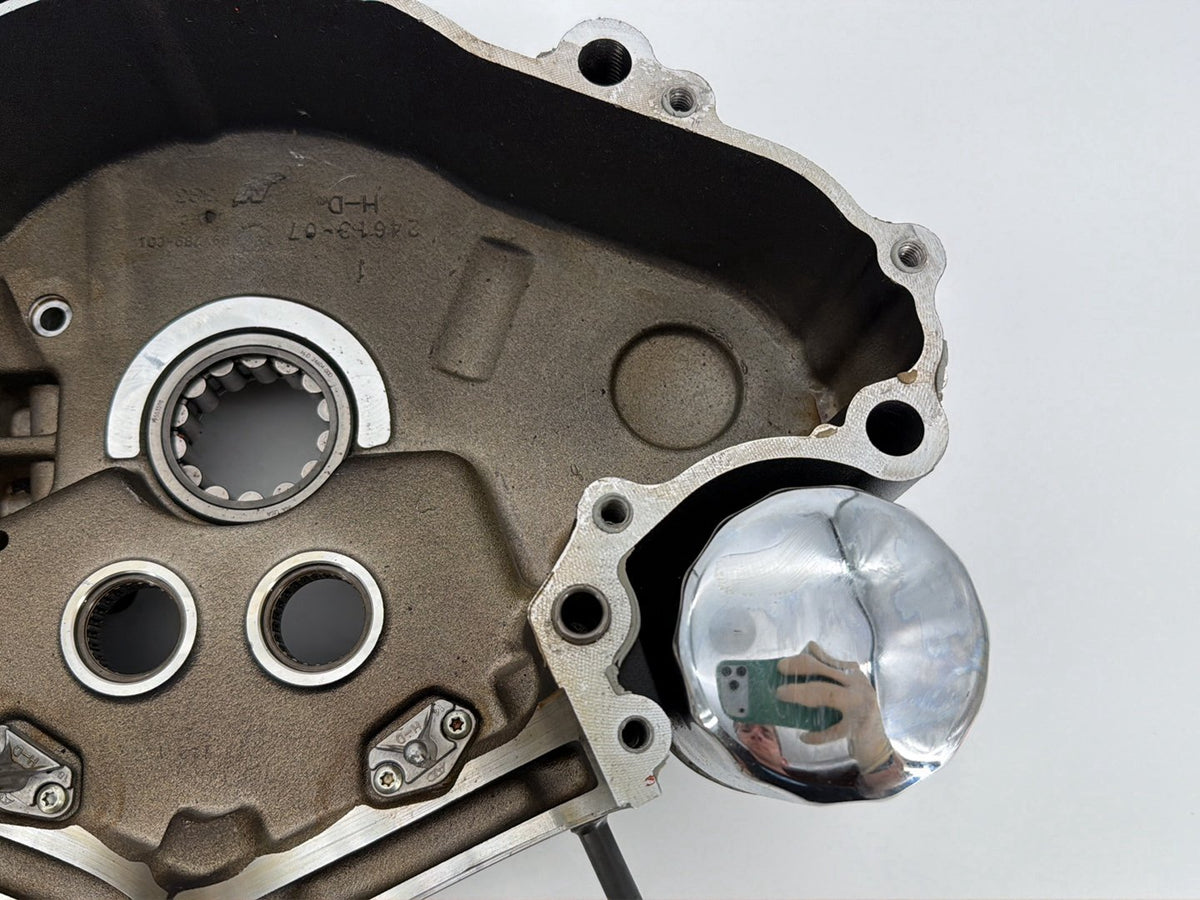 2008 Harley Softail Heritage Classic OEM Crankcase Shaft Engine Motor Cover