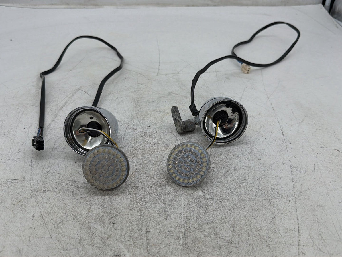 2006 Harley Dyna Super Glide FXDI OEM Front Left Right Turn Signal Indicators