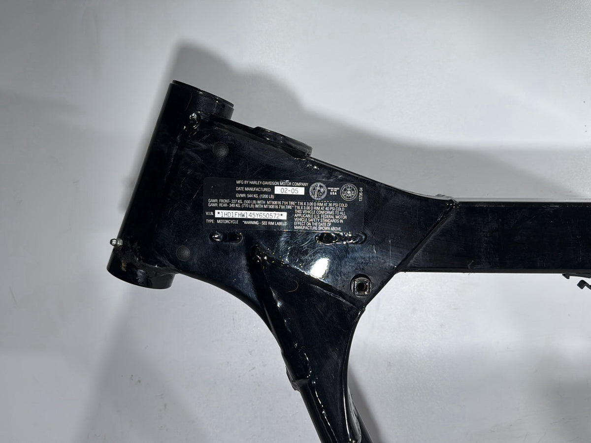 2005 Harley Road King Touring Police OEM Body Main Frame Chassis SLVG