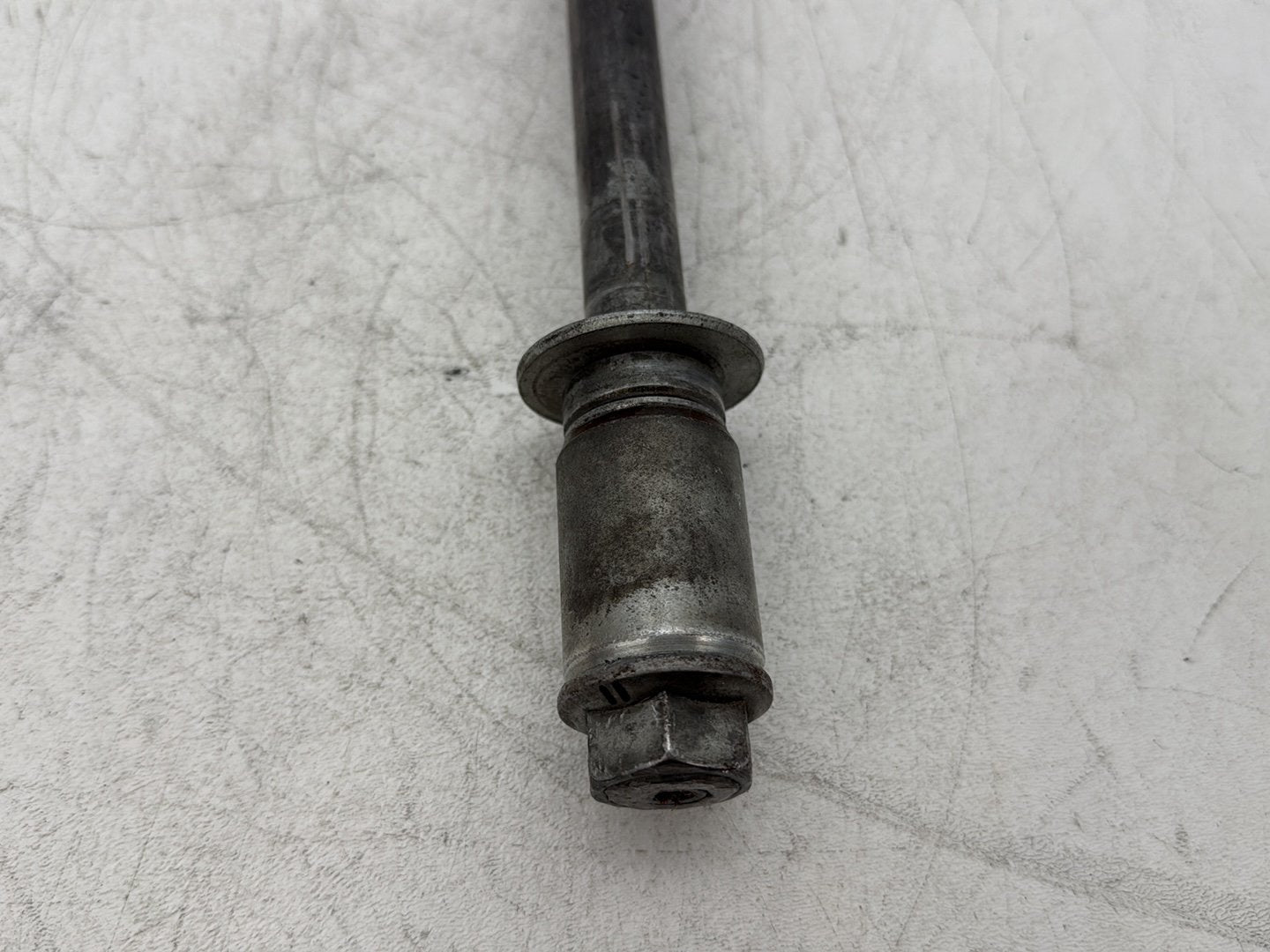 2000 Harley Dyna FXDWG Wide Glide OEM Rear Wheel Axle Bolt Shaft