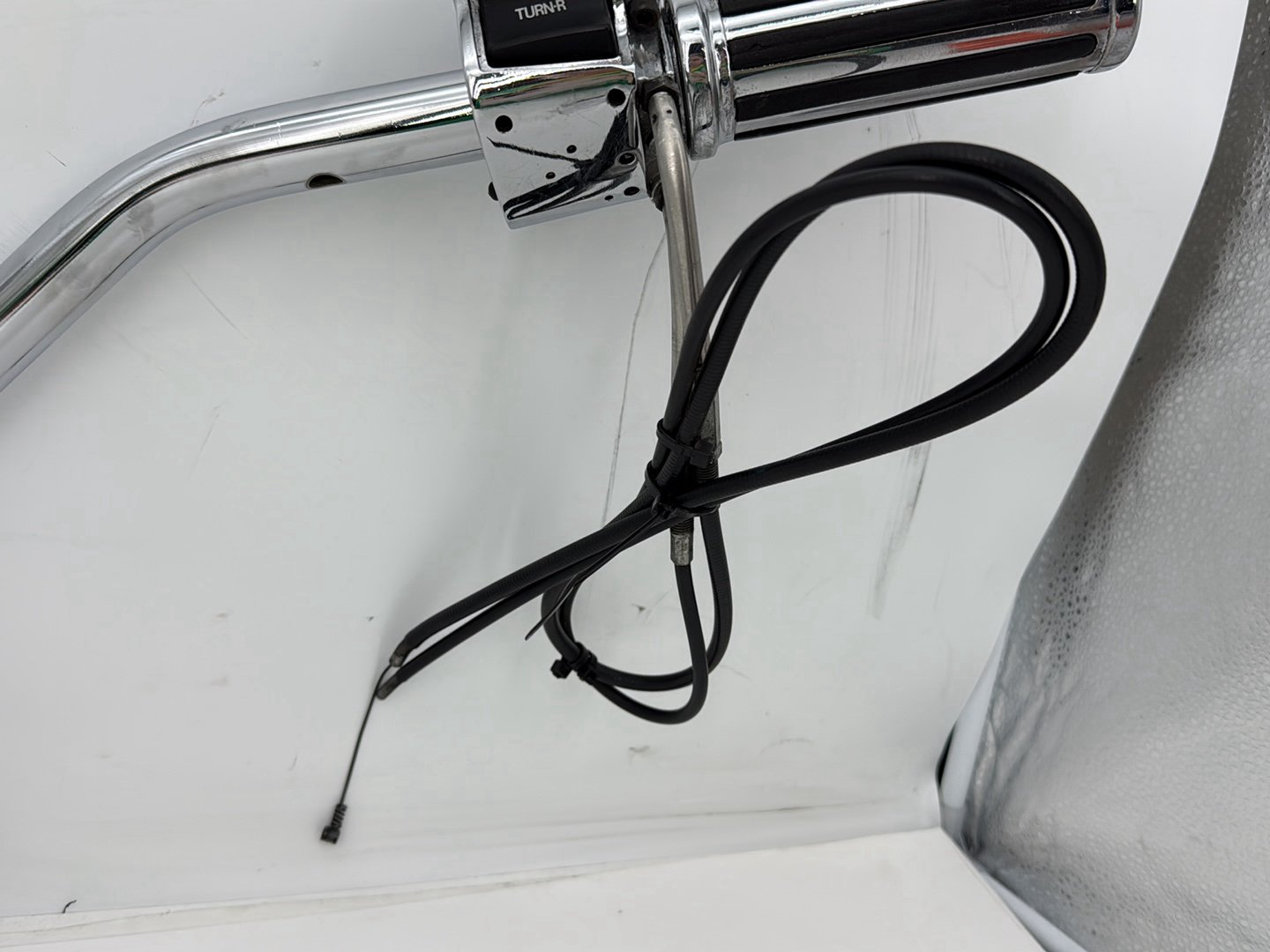 1993 Harley Sportster XLH883H Hugger 883 OEM Handlebars Left Right Switches Controls