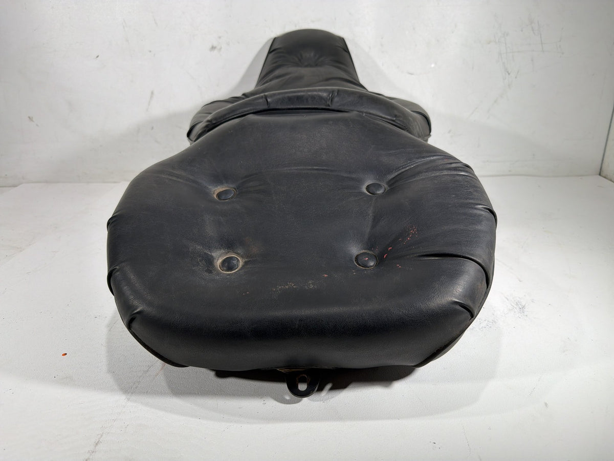 91 Harley Electra Glide Touring Classic Passenger Rider Driver Seat Saddle TORN