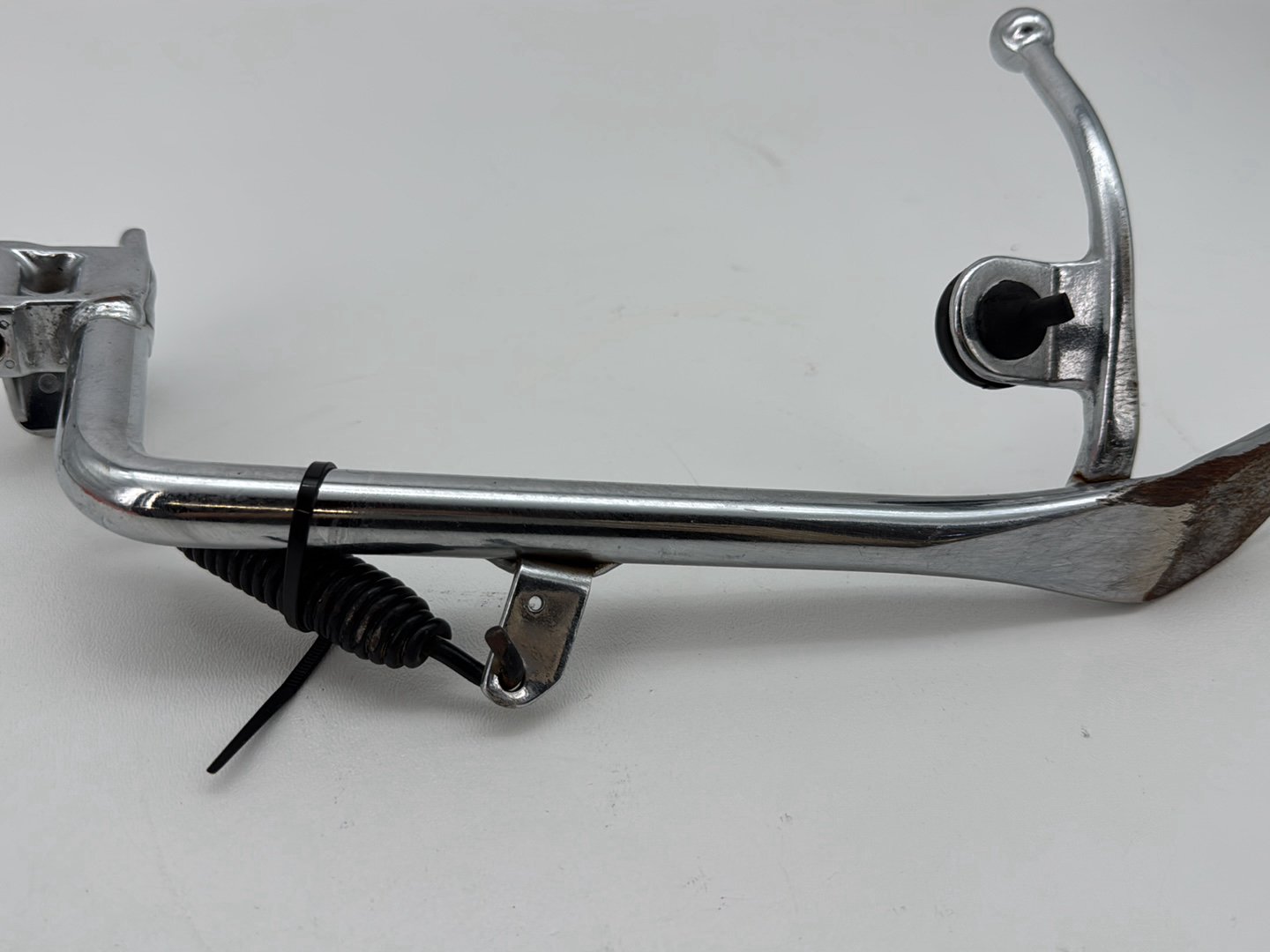 2008 Harley Softail Deluxe FLSTN OEM Left Side Jiffy Kick Stand & Spring