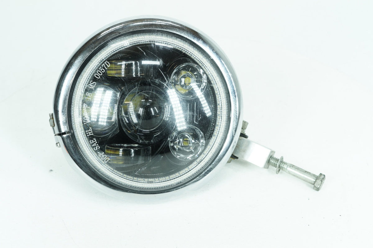 2009 Harley Dyna Super Glide Custom OEM Headlight Headlamp Head Lamp Light LED