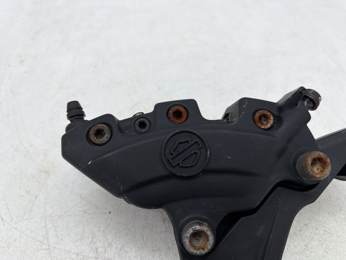 2009 Harley Street Glide Touring FLHX OEM Rear Back Brake Caliper w/ Bracket