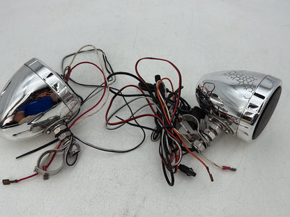 1984 - 1998 Harley-Davidson Touring Electra Glide Classic Left Right Sound Audio Speakers BOSS Audio Systems