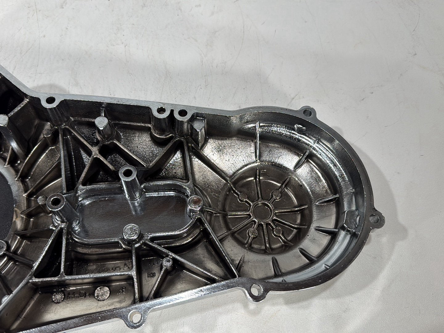 1997 Harley Softail Fat Boy FLSTF OEM Outer Primary Clutch Cover