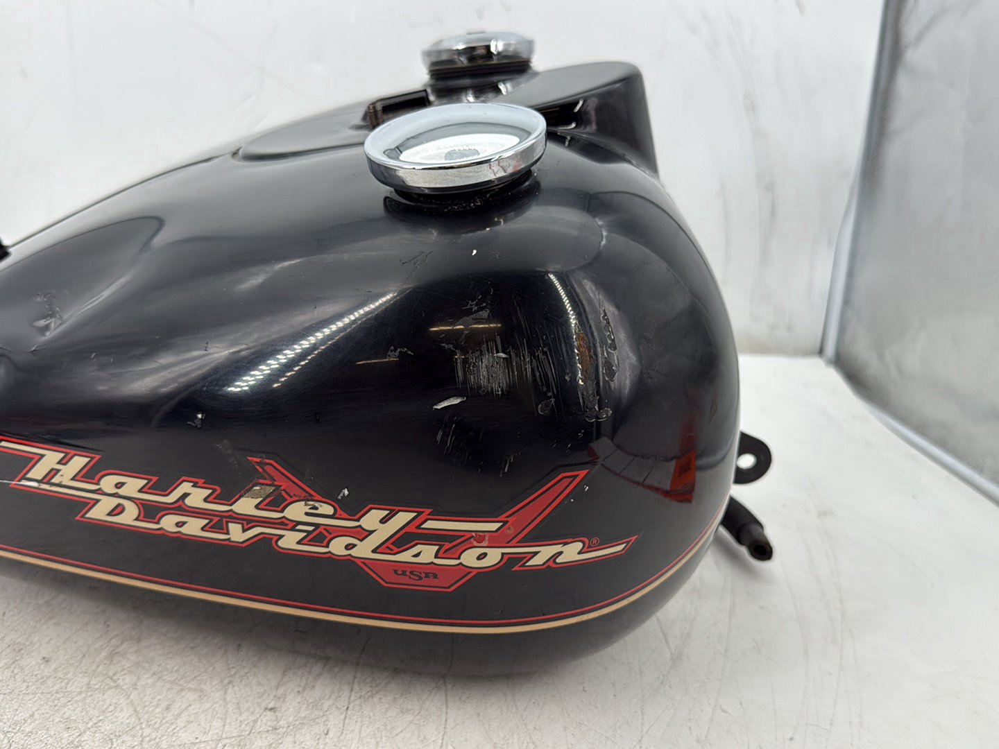 1995 Harley Road King Touring OEM Fuel Gas Tank Gasoline Reservoir DENTED