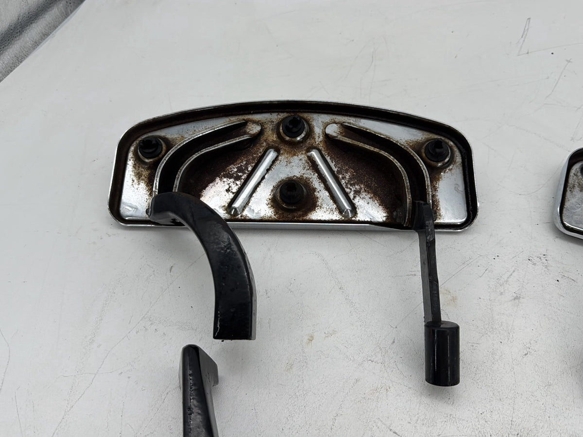 1997 Harley Road King FLHPI OEM Driver & Passenger Floorboard Footrests